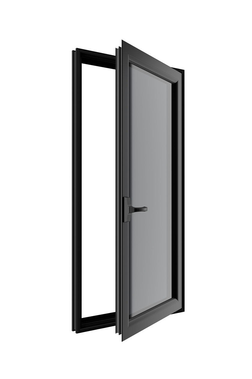45 Series - Side Hung - Black