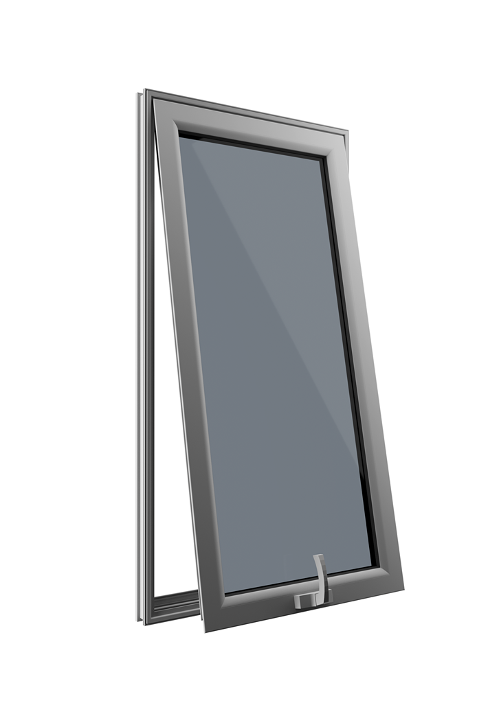 45 series - Top Hung Inside Open -grey