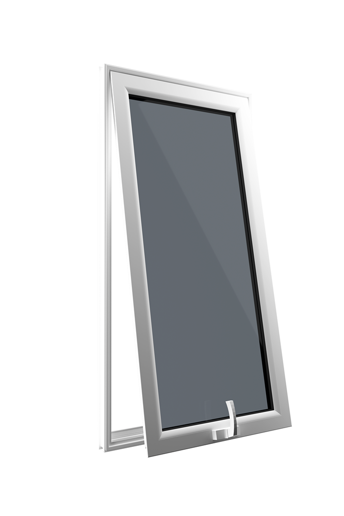 45 Series - Top Hung Inside Open - White